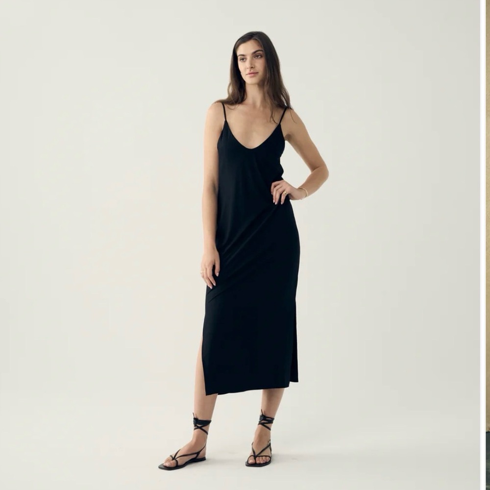 Merino wool slip dress